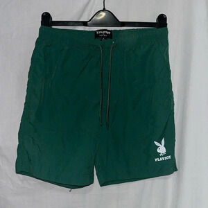 green Playboy by PacSun nylon shorts size small